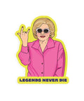 Legends Never Die Betty White | Sticker - The Local Space