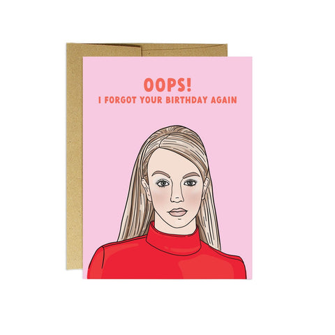 Oops, birthday | Birthday Card - The Local Space