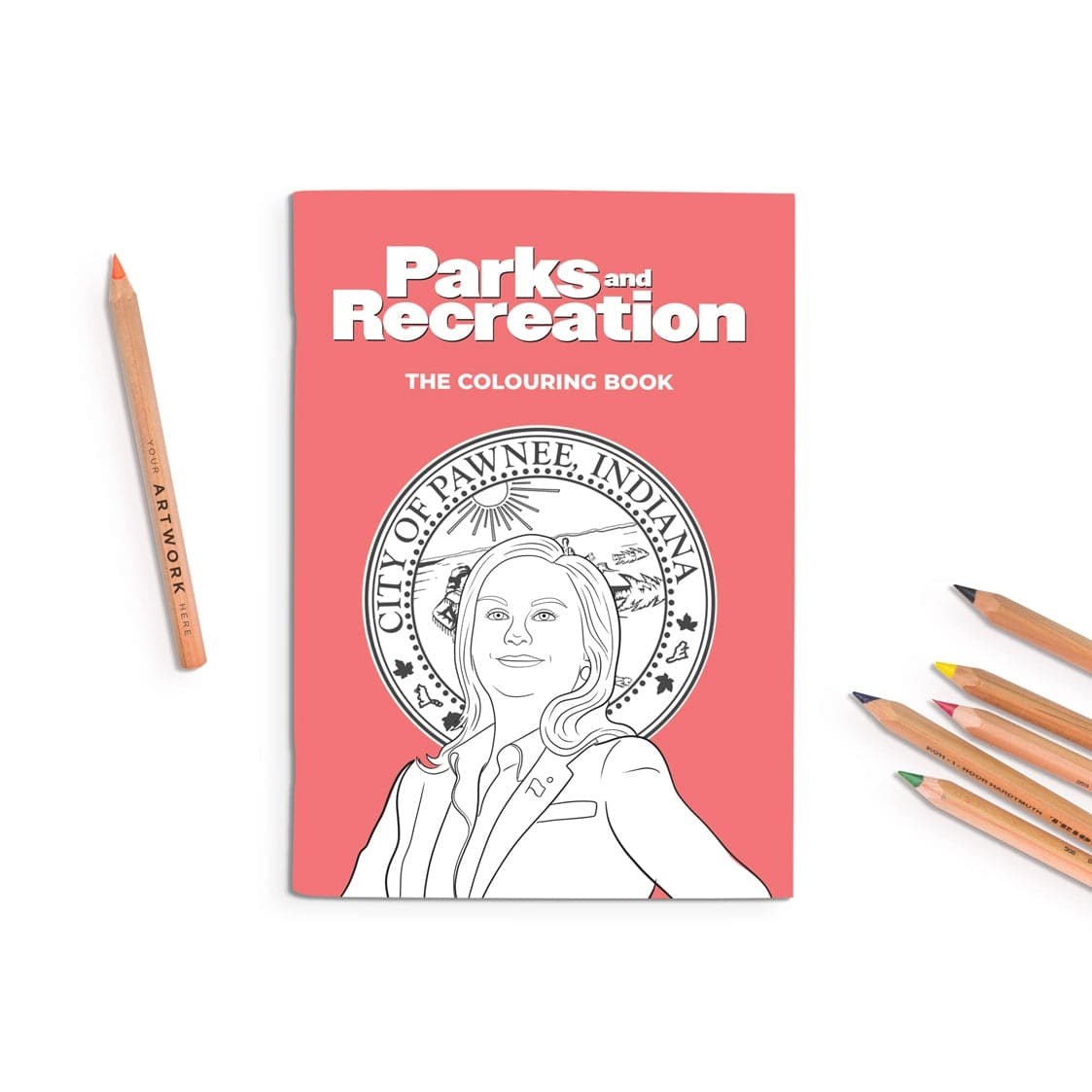 Parks & Rec Colouring Book - The Local Space