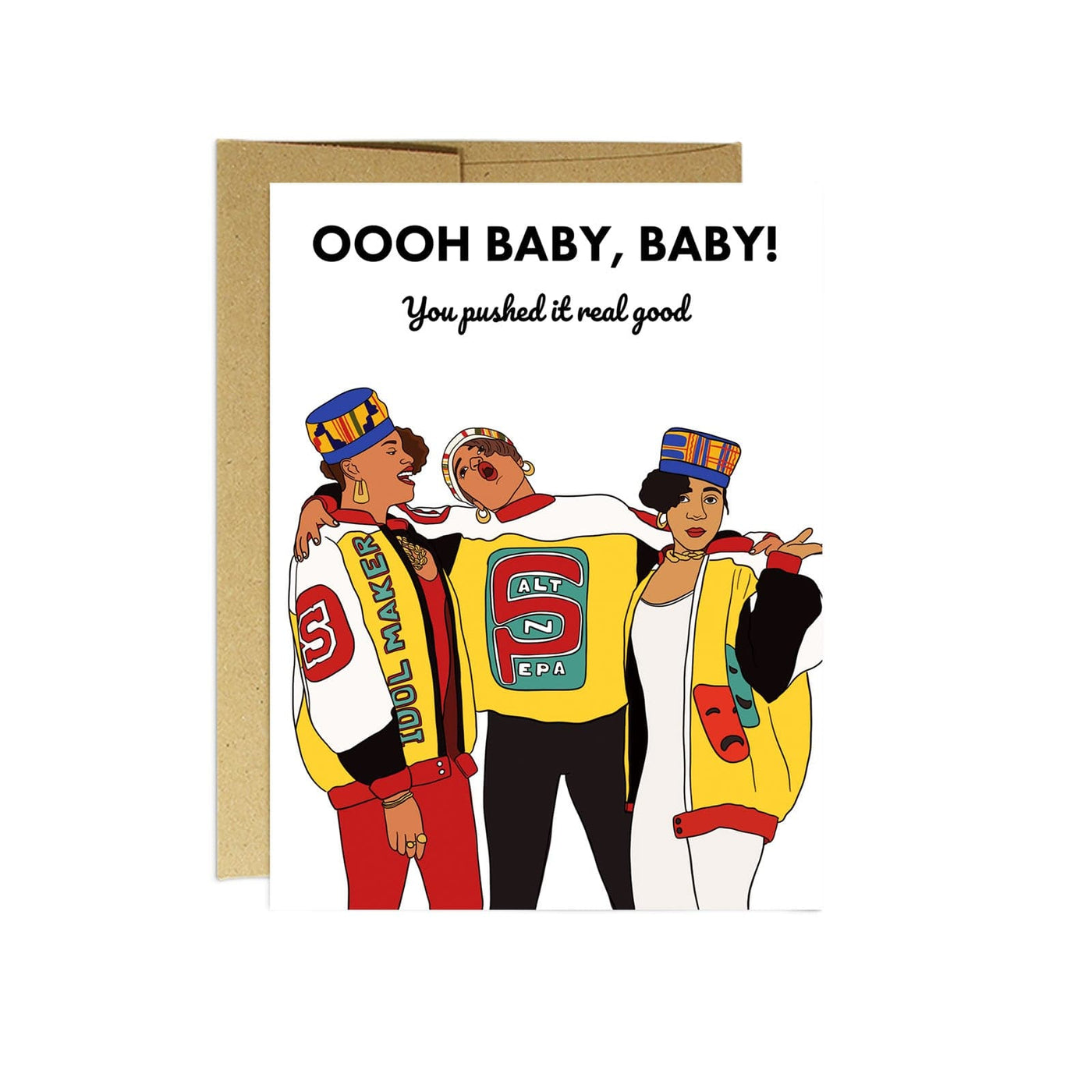 Push It! | Baby Card - The Local Space