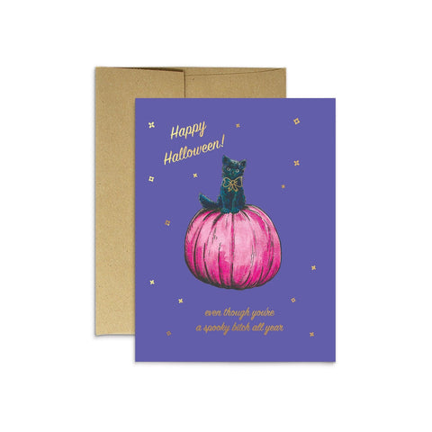 Spooky Bitch | Halloween Card (SALE) - The Local Space