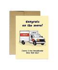 U Moved | Greeting Card - The Local Space