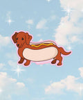 Party Mountain Paper Co. Weenie Hotdog Vinyl Sticker - The Local Space