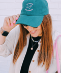 Party Mountain Paper Co. | Less Meanies, More Weanies Baseball Dad Hat, The Local Space, Local Canadian Brands