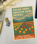 Pause Here. Breathe Deep. Repeat | Postcard - The Local Space