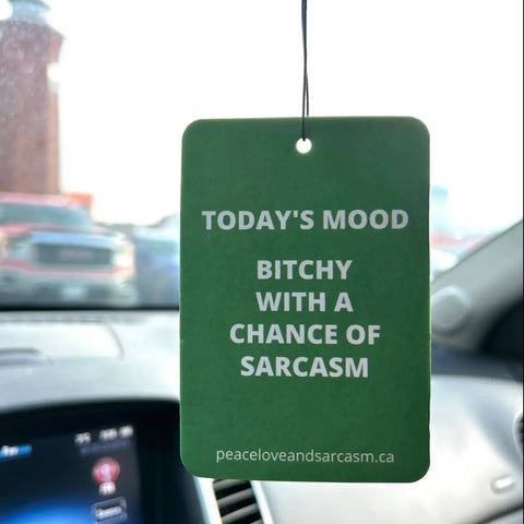 Today's Mood - Apple Car Air Freshener
