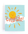 Pedaller Designs Sunny Skies Congratulations Greeting Card - The Local Space