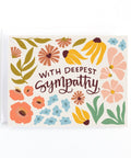 Pedaller Designs With Deepest Sympathy Greeting Card - The Local Space