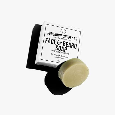 Peregrine Supply Co. Face & Beard Soap – 80g - The Local Space