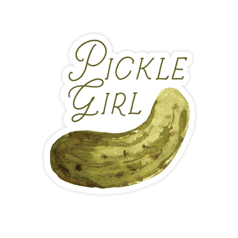 Pickle Girl | Sticker - The Local Space