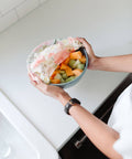 Pink Floral Reusable Beeswax Food Wraps | Set of 3 - The Local Space