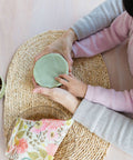Pink Floral Reusable Beeswax Food Wraps | Set of 3 - The Local Space