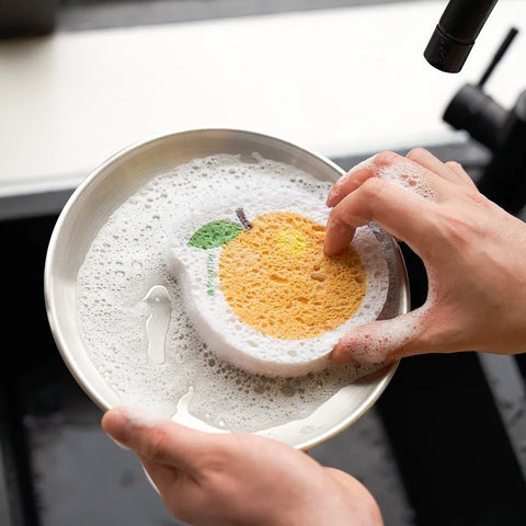 Plantish Pop Up Sponges – Compostable Cellulose Kitchen Sponge - The Local Space