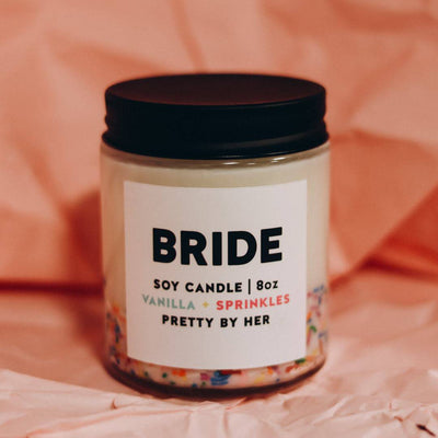 Bride/Bridesmaid Candles | Vanilla + Sprinkles - The Local Space