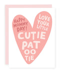 Pretty By Her Little Cutie Patootie Greeting Card - The Local Space