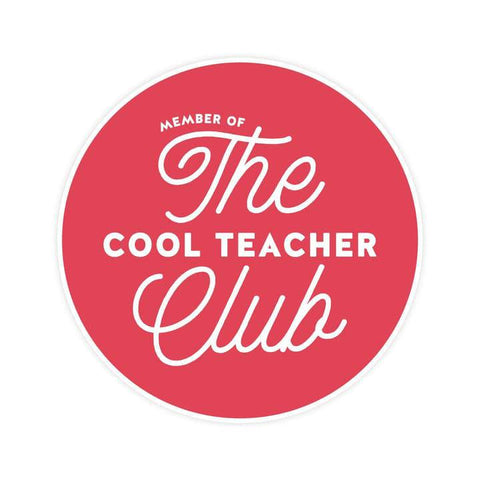 Cool Teacher Club | Sticker - The Local Space