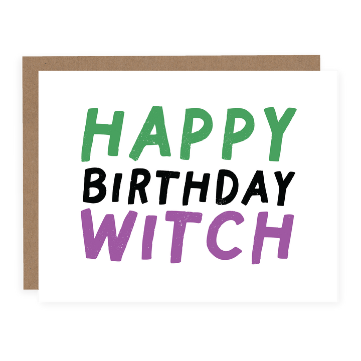 Happy Birthday Witch | Card (SALE) - The Local Space