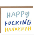 Happy Fucking Hanukkah | Christmas Card (SALE) - The Local Space