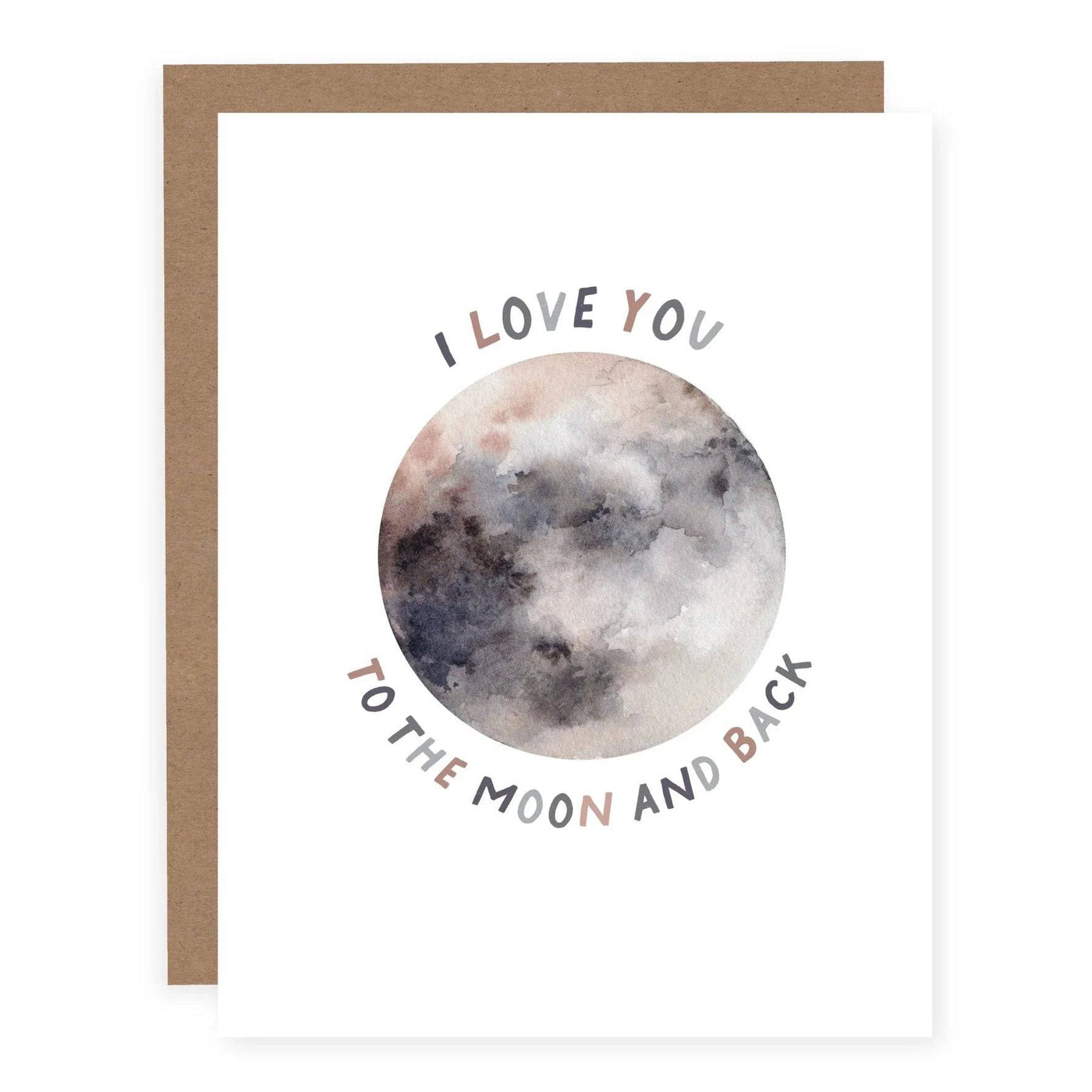 I Love You to the Moon and Back | Greeting Card - The Local Space