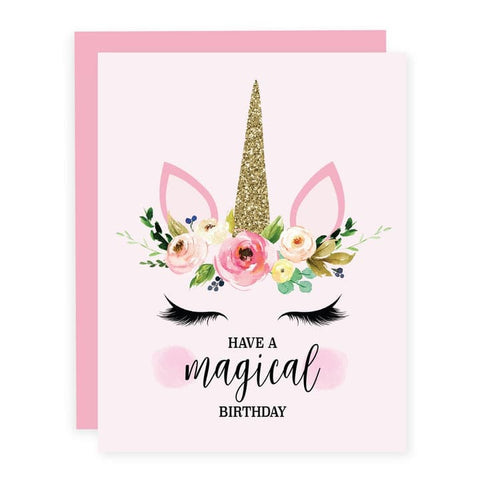 Magical Birthday Unicorn | Greeting Card - The Local Space