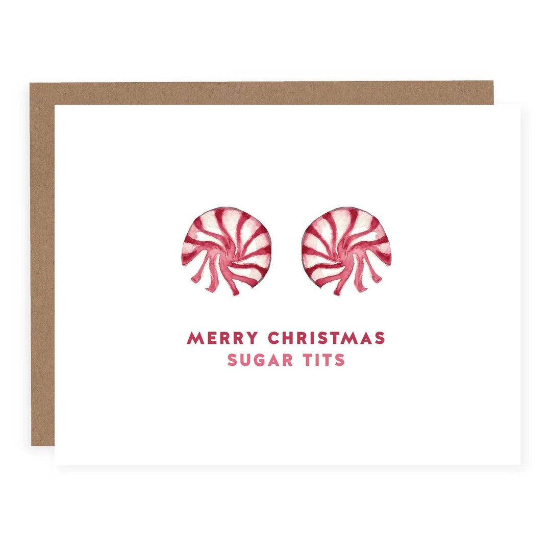 Merry Christmas Sugar Tits | Greeting Card (SALE) - The Local Space