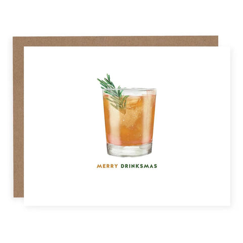 Merry Drinkmas | Greeting Card (SALE) - The Local Space