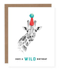 Wild Birthday Giraffe | Greeting Card - The Local Space