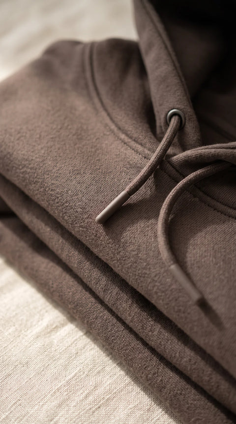 Linden Fleece Hoodie – Espresso