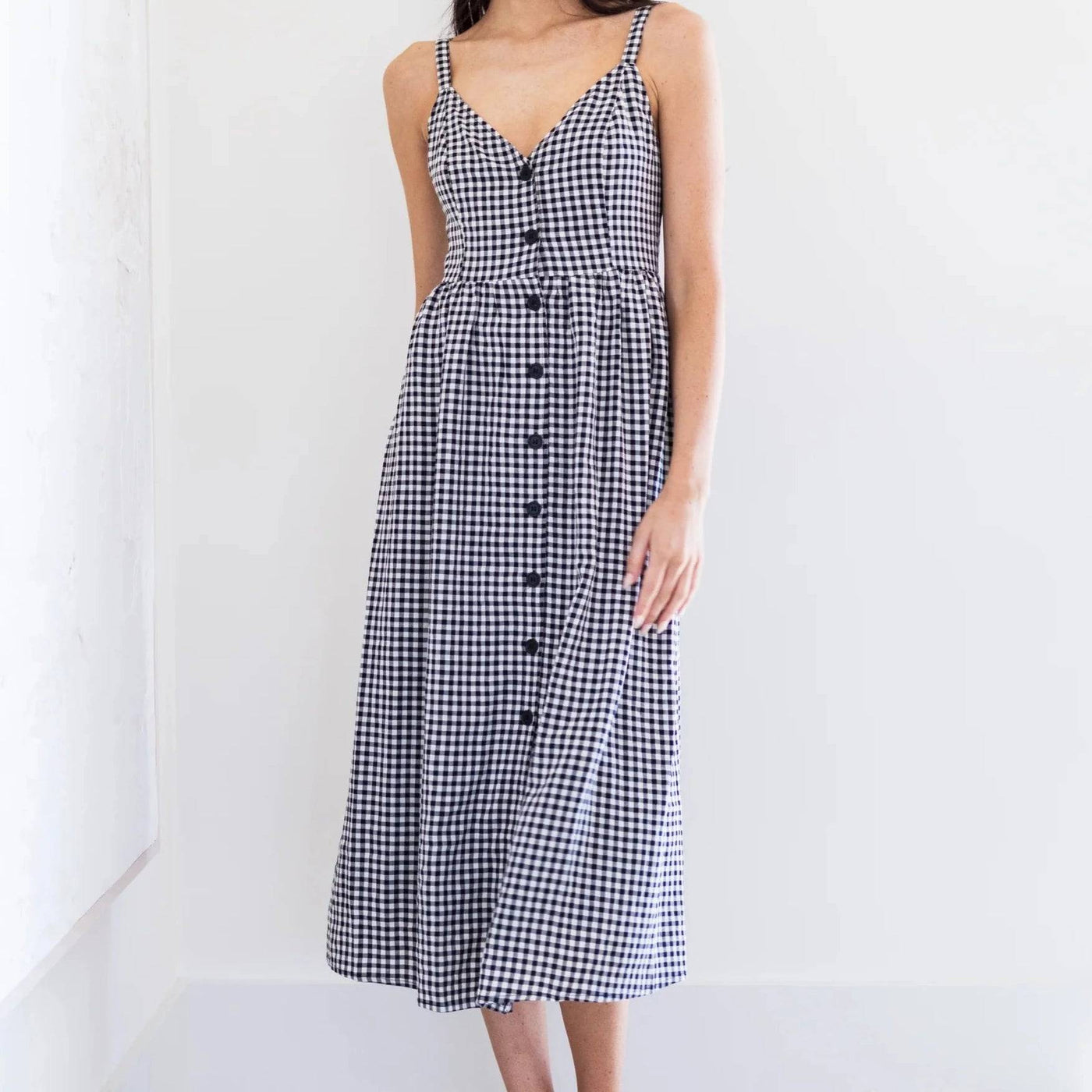 Alina Dress | Gingham - The Local Space