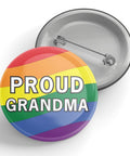 Proud Family Rainbow Button Pin (1.25”) - The Local Space