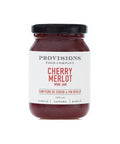 Provisions Food Company Cherry Merlot Wine Jam – Gourmet Sour Cherry Preserve (125mL Jar) - The Local Space