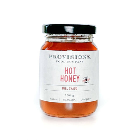 Provisions Food Company Hot Honey - Sweet & Spicy Honey (125mL Jar) - The Local Space