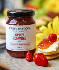 Provisions Food Company Spicy Icewine Jelly - Icewine Infused Gourmet Preserve (125mL Jar) - The Local Space