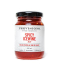 Provisions Food Company Spicy Icewine Jelly - Icewine Infused Gourmet Preserve (125mL Jar) - The Local Space