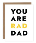 Rad Dad | Greeting Card - The Local Space