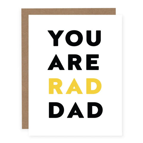 Rad Dad | Greeting Card - The Local Space