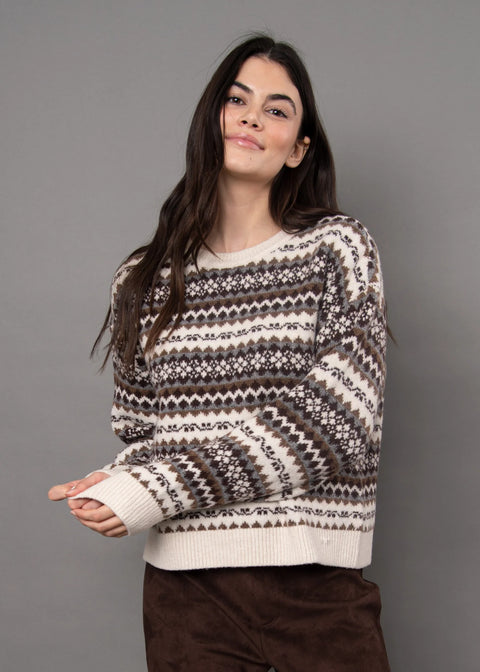 Hera Striped Long Sleeve Pullover