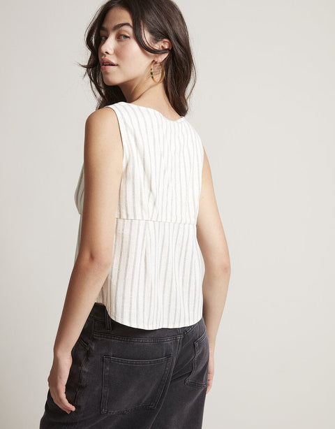 Iona Front Tie Top