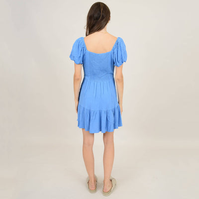 Floret Crepe Tiered Dress - The Local Space