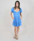 Floret Crepe Tiered Dress - The Local Space