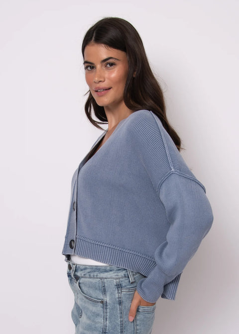 Sumire Cardigan - Acid Blue