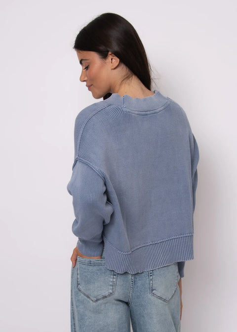 Sumire Cardigan - Acid Blue