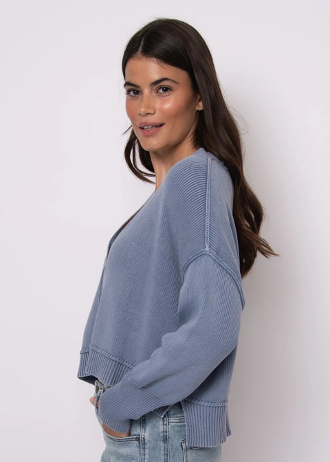 Sumire Cardigan - Acid Blue