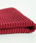 Ripple Carmine Red Dishcloths | Set of 2 - The Local Space