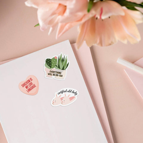 Sarcasm is My Love Language | Sticker - The Local Space