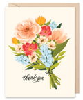 Selah Paper Thank You Bouquet Greeting Card - The Local Space