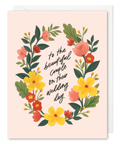 Selah Paper To the Beautiful Couple Wedding Card - The Local Space