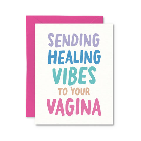 Sending Healing Vibes | Greeting Card