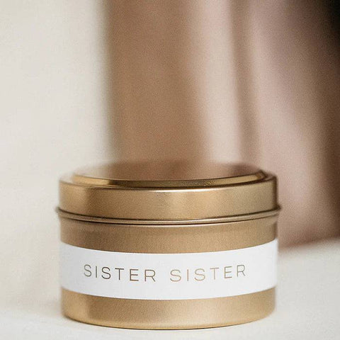 Sister Sister Signature Soy Candle – Rum, Lavender & Berry Musk - The Local Space