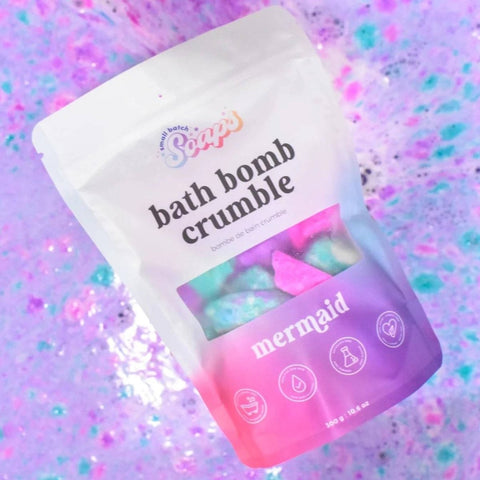 Small Batch Soaps Bath Bomb Crumble – Mermaid or Fruit Loops - The Local Space
